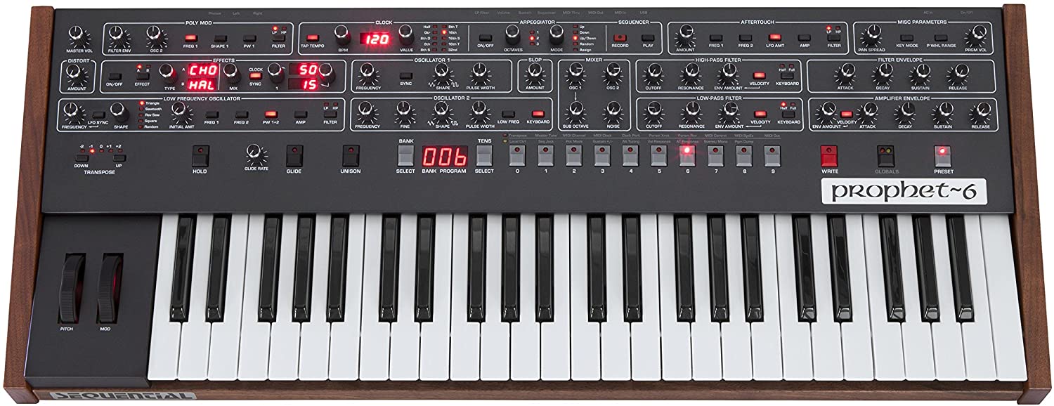 Sequential Prophet-6 6-voice Analog Synthesizer - Music Bliss Malaysia