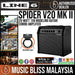 Line 6 Spider V 20 MkII 1x8" 20-watt Modeling Combo Amp with Free Cable - Music Bliss Malaysia