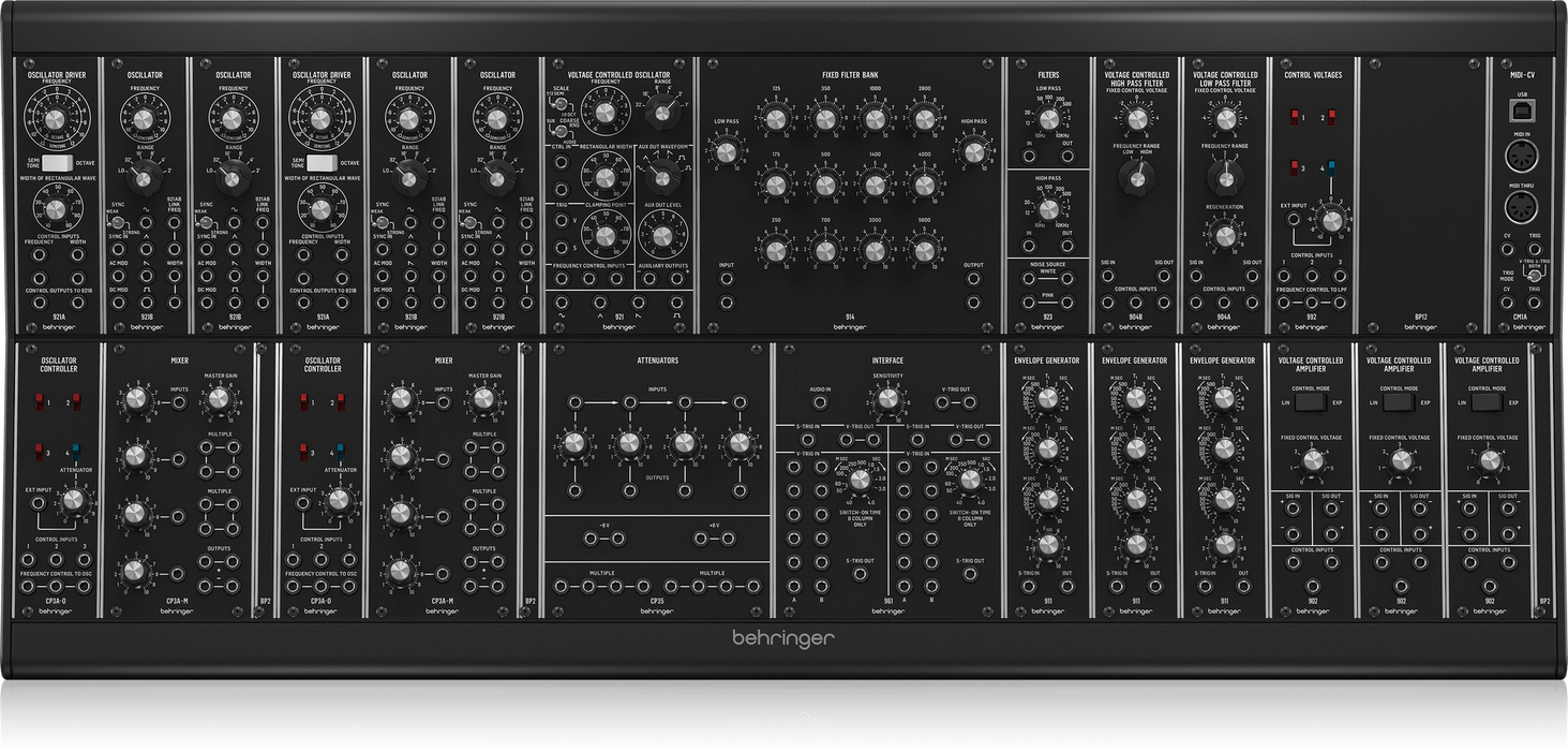Behringer System 35 Complete Eurorack Modular Synthesizer - Music Bliss Malaysia