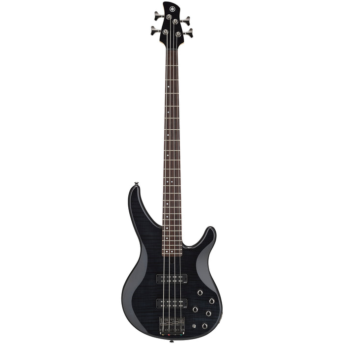 Yamaha TRBX604FM 4-string Electric Bass Guitar - Translucent Black - Music Bliss Malaysia