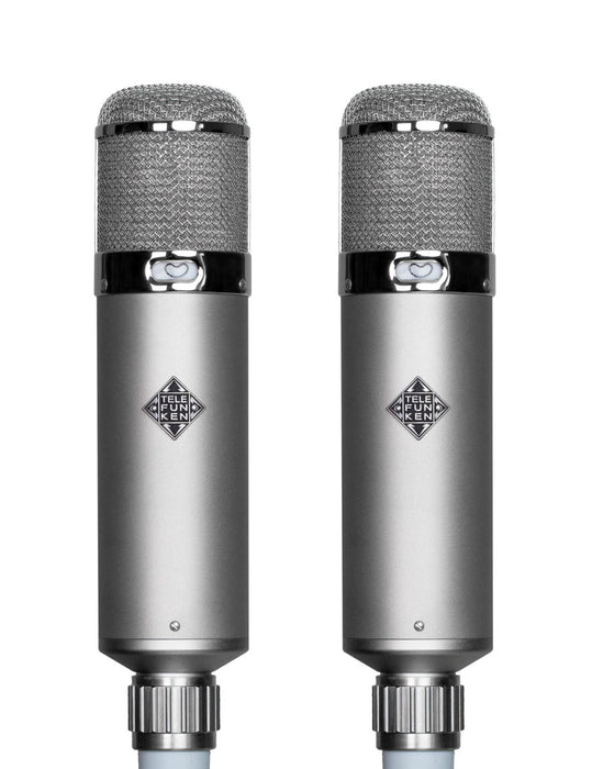 Telefunken U47 Microphone Stereo Set Large-diaphragm Tube Condenser Microphone - Music Bliss Malaysia