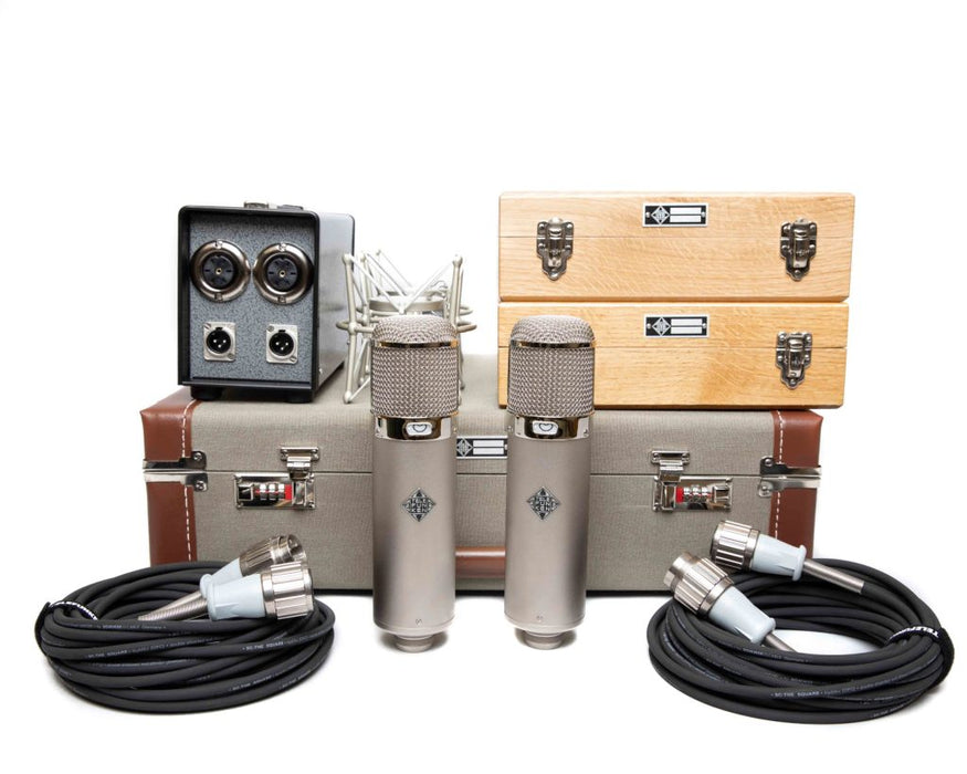 Telefunken U47 Microphone Stereo Set Large-diaphragm Tube Condenser Microphone - Music Bliss Malaysia