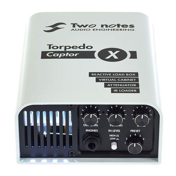 Two Notes Torpedo Captor X Reactive Loadbox DI and Attenuator - 16 ohm - Music Bliss Malaysia