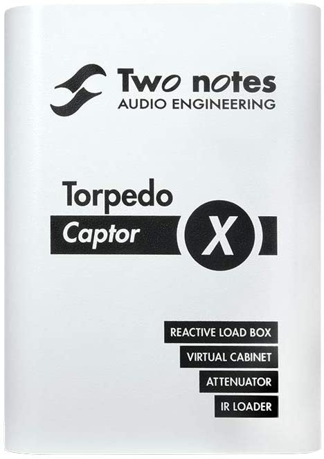 Two Notes Torpedo Captor X Reactive Loadbox DI and Attenuator - 8 ohm - Music Bliss Malaysia