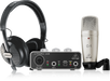 Behringer U-PHORIA STUDIO Complete Recording/Podcasting Bundle with UM-2, C-1 Mic and HPS-5000 - Music Bliss Malaysia
