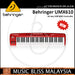 Behringer U-Control UMX-610 61-key USB MIDI Controller (UMX610) - Music Bliss Malaysia