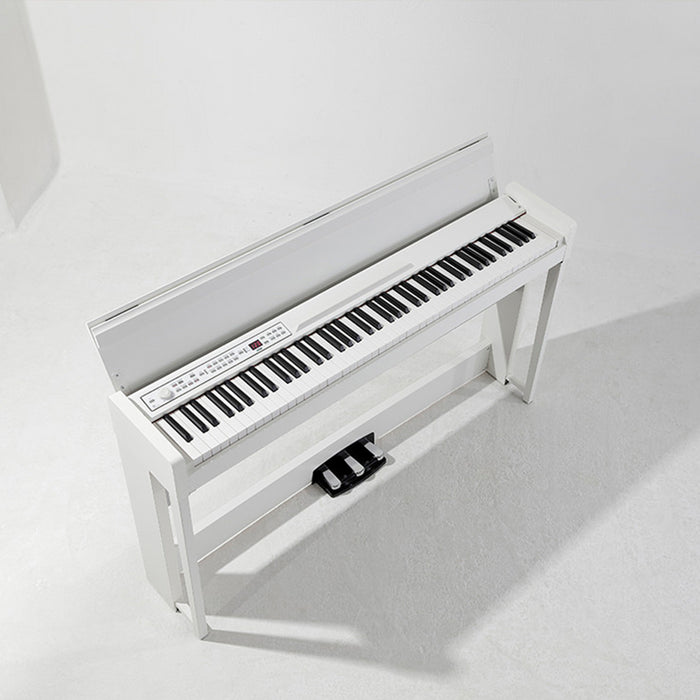 Korg C1 Air Digital Piano with Keyboard Bench - White (C1AIR / C-1) *0% INSTALLMENT* - Music Bliss Malaysia
