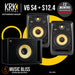 KRK V6 S4 6.5" Powered Studio Monitor - Pair - Music Bliss Malaysia