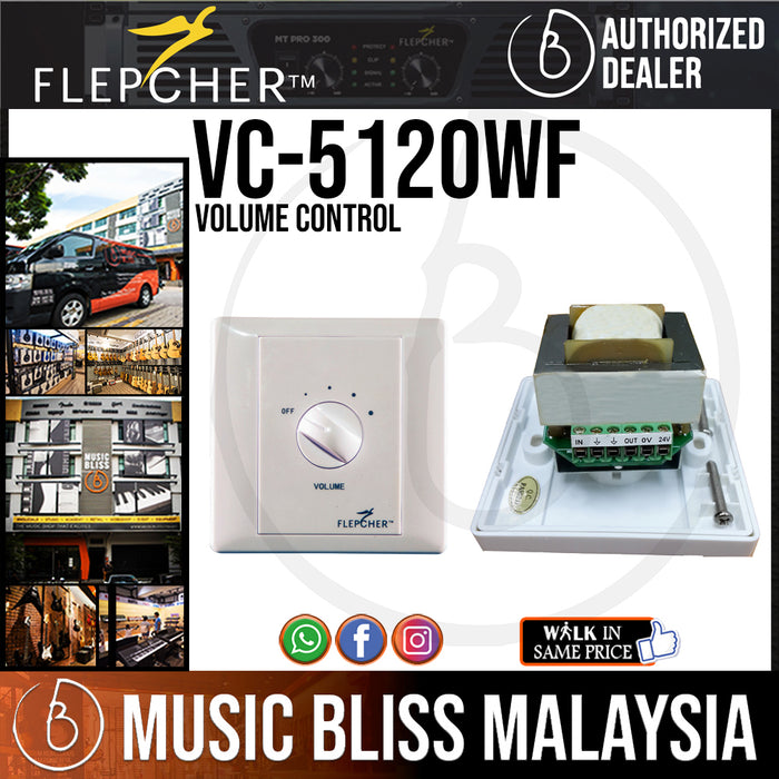 Flepcher VC-5120WF Volume Control (VC5120WF / VC 5120WF) - Music Bliss Malaysia