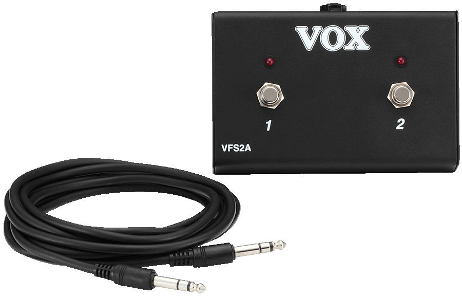 Vox VFS2A Dual Guitar Footswitch - Music Bliss Malaysia