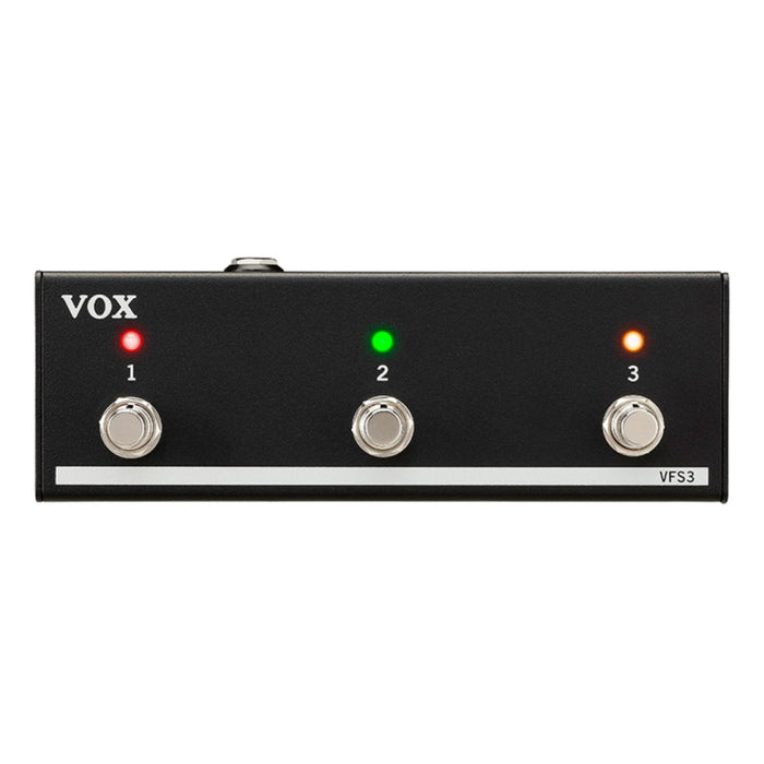 Vox VFS3 3-button Footswitch for Mini Go Amps - Music Bliss Malaysia