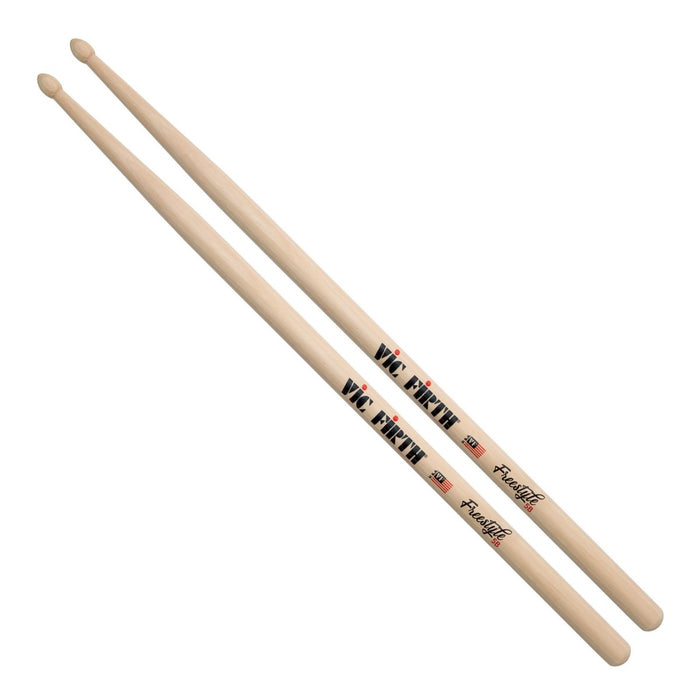 Vic Firth American Concept Freestyle Drumsticks - 5B (FS5B) - Music Bliss Malaysia