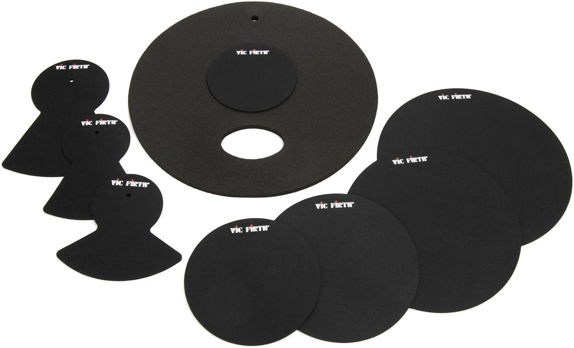 Vic Firth Drum Mute Prepack - 6PCS (10''/12''/14''/16''/22'') - Music Bliss Malaysia