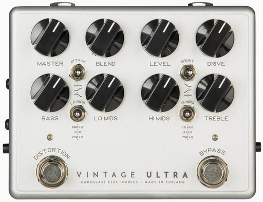 Darkglass Vintage Ultra V2 Bass Preamp Pedal with Aux In - Music Bliss Malaysia