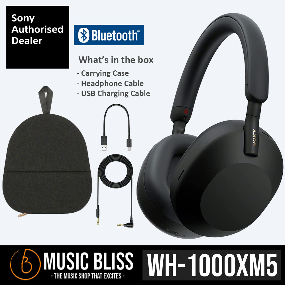 Sony WH-1000XM5 Wireless Noise Cancelling Headphones - Black