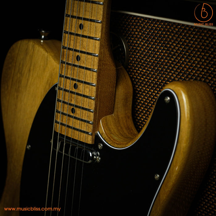 Stagg SET-PLUS NAT Vintage "T" Series - Plus Electric Guitar - Natural (SETPLUSNAT) - Music Bliss Malaysia