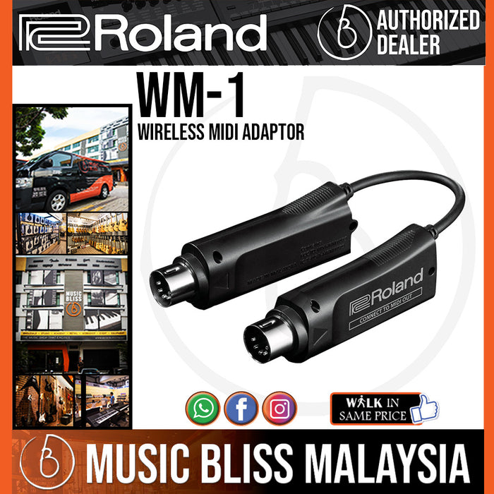 Roland WM-1 Wireless MIDI Interface (WM1) - Music Bliss Malaysia