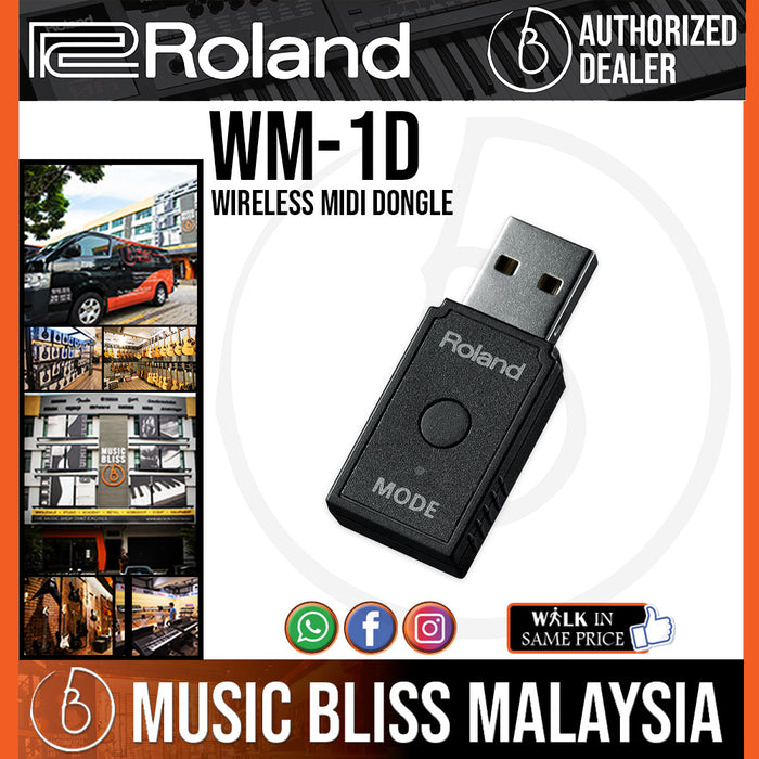 Roland WM-1D Wireless MIDI Dongle (WM1D) - Music Bliss Malaysia