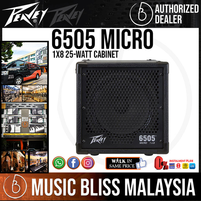 Peavey 6505 Micro 1x8 25-watt Cabinet - Music Bliss Malaysia