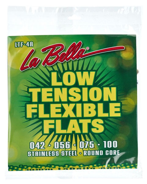 La Bella LTF-4A Low Tension Flexible Flats Bass Strings - 4-string - Music Bliss Malaysia