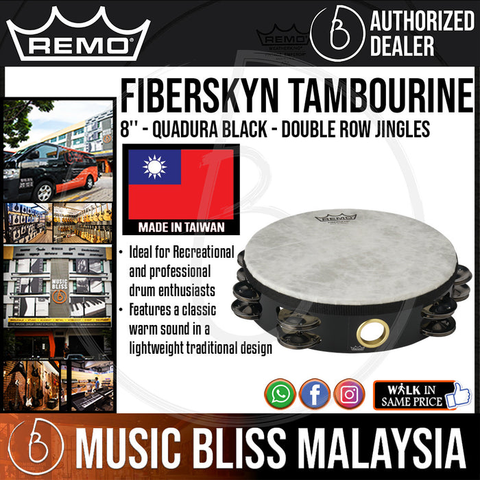 Remo store fiberskyn tambourine