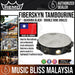 Remo Fiberskyn Tambourine - 8'' - Quadura Black - Double Row Jingles (TA-5208-70 TA520870 TA 5208 70) - Music Bliss Malaysia