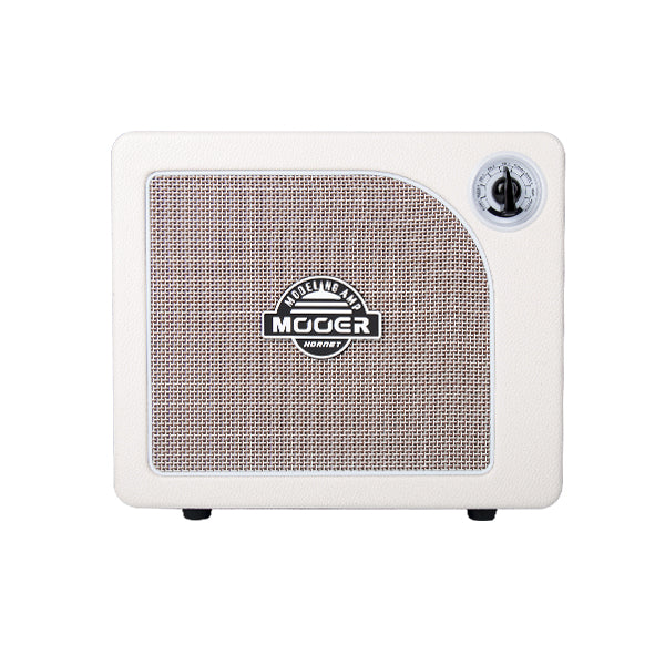 Mooer Hornet 15-Watt Modeling Guitar Amplifier - White - Music Bliss Malaysia