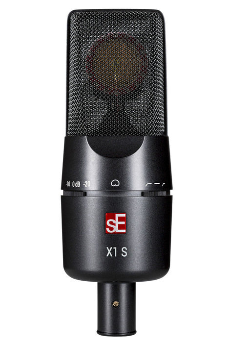 SE Electronics X1 S Large-diaphragm Condenser Microphone with Pop Filter, Mic Holder and 3m Cable (X1S) - Music Bliss Malaysia
