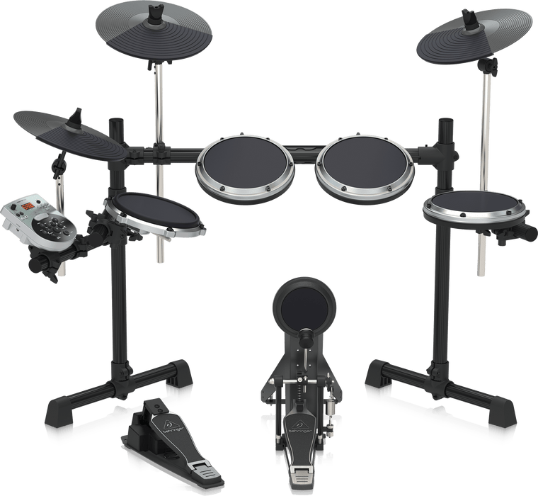 Behringer XD-8USB 5-piece Electronic Drum Set with Headphone, Drum Stool and Drumsticks - Music Bliss Malaysia