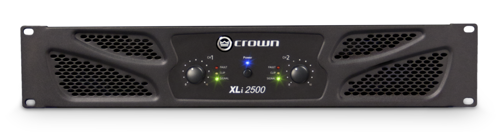 Crown XLi 2500 2-channel Power Amplifier, 500W @ 8Ω (XLi2500) *Crazy Sales Promotion* - Music Bliss Malaysia