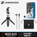 Sennheiser XS Lav USB-C Mobile Kit with Mic, Manfrotto Pixi Stand, Clamp with Cold-Shoe, Pouch & More - Music Bliss Malaysia