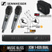 Sennheiser XSW 1-835 Dual Wireless Dual Handheld Microphone System - Music Bliss Malaysia