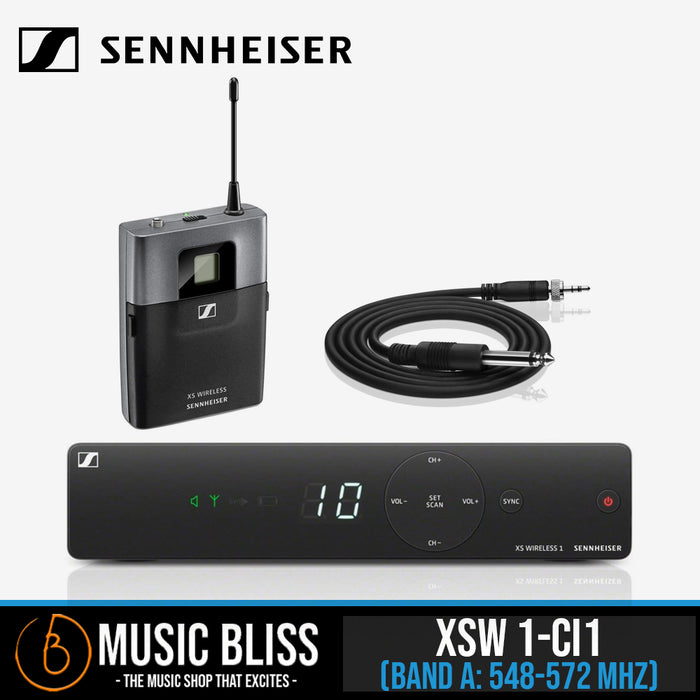 Sennheiser XSW 1 Ci1 Wireless Guitar System Music Bliss Malaysia
