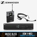 Sennheiser XSW 1-ME3 Wireless Headworn Microphone System with ME 3 Headset Mic - Music Bliss Malaysia