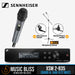 Sennheiser XSW 2-835 Wireless Handheld Microphone System with FREE Microphone Stand - Music Bliss Malaysia