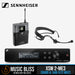 Sennheiser XSW 2-ME3 Wireless Headworn Microphone System with ME 3 Headworn Mic - Music Bliss Malaysia