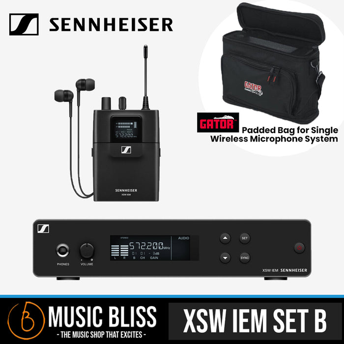 Sennheiser XSW IEM Wireless In-ear Monitoring System - Music Bliss Malaysia