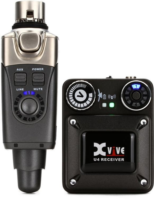 Xvive Audio U4 Wireless In-Ear Monitoring System (U-4) - Music Bliss Malaysia