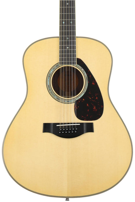 Yamaha LL16-12 ARE Original Jumbo 12-String Acoustic-Electric Guitar with Hard Bag - Natural (LL1612ARE / LL1612-ARE) - Music Bliss Malaysia