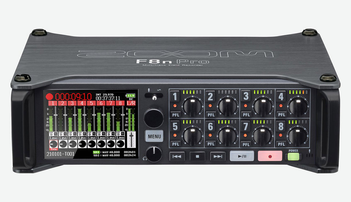 Zoom F8n Pro Multitrack Field Recorder with 0% Instalment - Music Bliss Malaysia