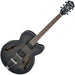 Ibanez Artcore AF55 - Transparent Black Flat - Music Bliss Malaysia