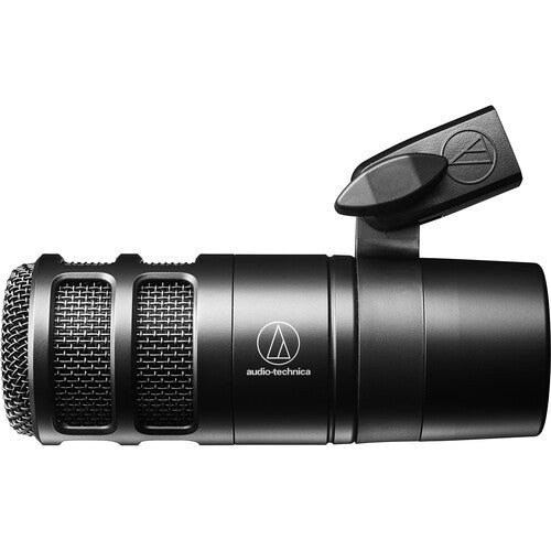 Audio Technica AT2040 Hypercardioid Dynamic Podcast Microphone with Pop Filter, Mic Holder and 3m Cable - Music Bliss Malaysia