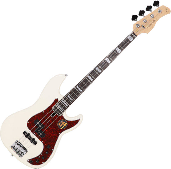 Sire (2nd Gen) Marcus Miller P7 Alder 4-String Signature Bass Guitar - Antique White - Music Bliss Malaysia