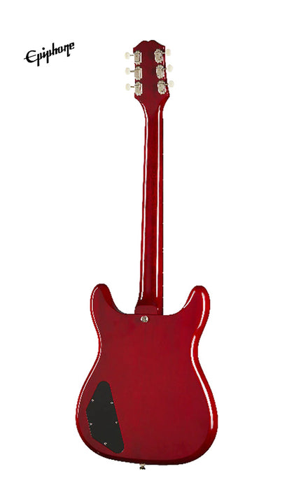 Epiphone Crestwood Custom (Tremotone) Electric Guitar - Cherry - Music Bliss Malaysia