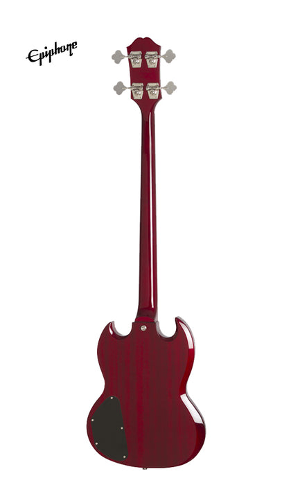 Epiphone SG EB-3 Bass Guitar - Cherry - Music Bliss Malaysia