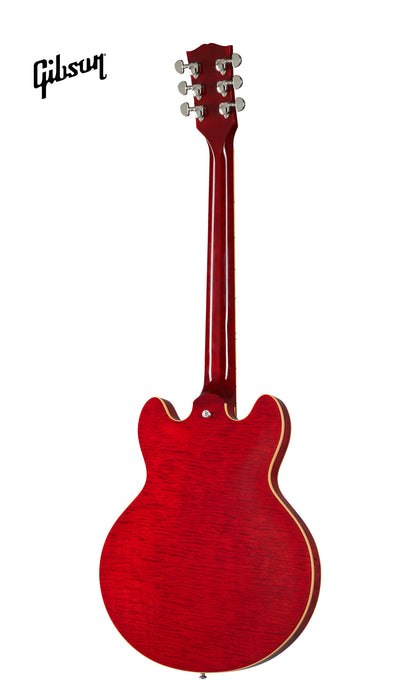 GIBSON ES-339 FIGURED SEMI-HOLLOWBODY ELECTRIC GUITAR - 60S CHERRY - Music Bliss Malaysia