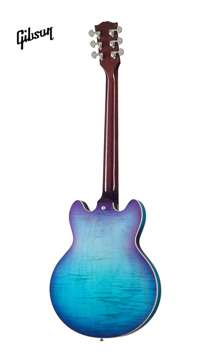 GIBSON ES-339 FIGURED SEMI-HOLLOWBODY ELECTRIC GUITAR - BLUEBERRY BURST - Music Bliss Malaysia
