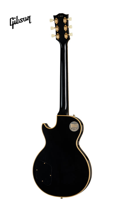 GIBSON 1957 LES PAUL CUSTOM REISSUE 3-PICKUP VOS ELECTRIC GUITAR - EBONY - Music Bliss Malaysia