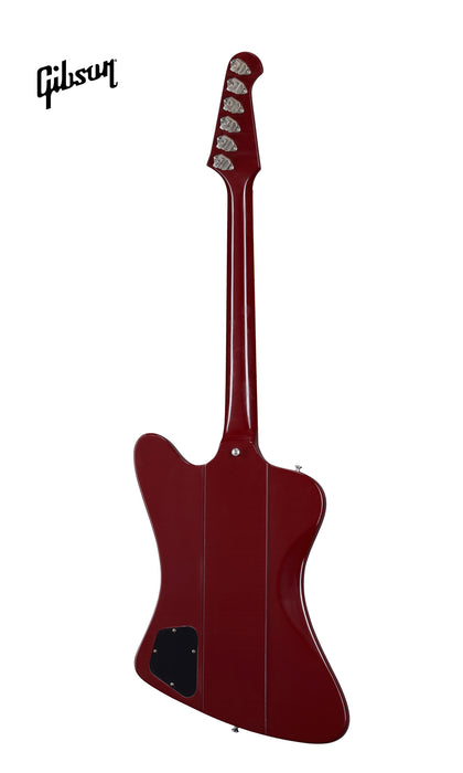 GIBSON 1963 FIREBIRD V WITH MAESTRO VIBROLA ULTRA LIGHT AGED ELECTRIC GUITAR - EMBER RED - Music Bliss Malaysia