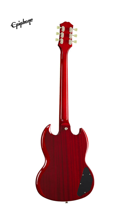 Epiphone SG Standard Left-Handed Electric Guitar - Cherry - Music Bliss Malaysia